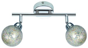 Lampa do pokoju dziecka listwa KALEIDOSCOPE 2XG9 4W LED CHROM