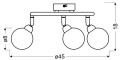 LAMPAMI - lampa sufitowa szkic