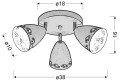 LAMPAMI - lampa sufitowa szkic