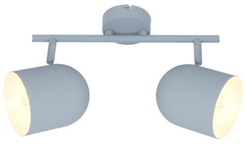 LAMPAMI - lampa sufitowa, lampa sufitowa szara, lampa nowoczesna, lampa sufitowa listwa