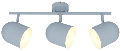 LAMPAMI - lampa sufitowa, lampa sufitowa szara, lampa nowoczesna, lampa sufitowa listwa