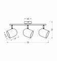 LAMPAMI - lampa sufitowa szkic
