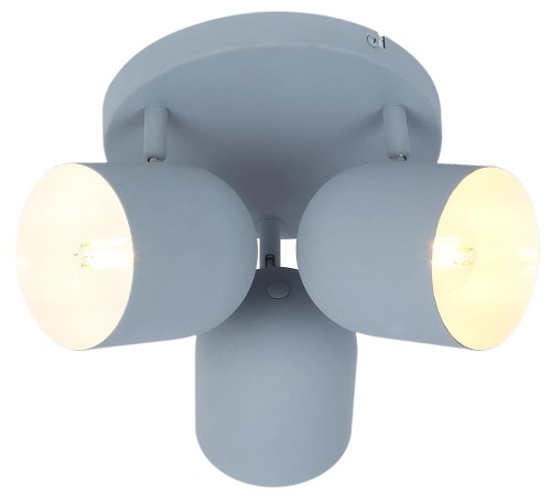LAMPAMI - lampa sufitowa szara, lampa do kuchni, szara lampa, lampa na korytarz
