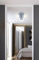 LAMPAMI - lampa sufitowa szara, lampa do kuchni, szara lampa, lampa na korytarz