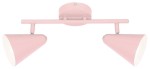 Różowa lampa dziecięca przysufitowa AMOR 2XE14 40W JASNY RÓŻ