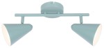 Lampa przysufitowa AMOR 2XE14 40W SZARY MAT 
