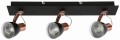 LAMPAMI - lampa listwa czarna, lampa sufitowa czarna, lampa kuchenna