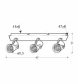LAMPAMI - lampa listwa czarna szkic