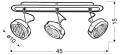 LAMPAMI - lampa listwa  szkic