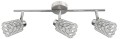 LAMPAMI - lampa listwa srebrna, lampa sufitowa srebrna, lampa kuchenna