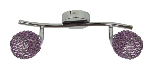 LAMPAMI - lampa listwa srebrna, lampa sufitowa srebrna, lampa kuchenna