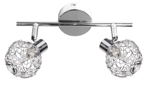 LAMPAMI - lampa listwa srebrna, lampa sufitowa srebrna, lampa kuchenna