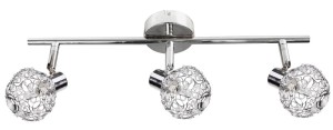 Lampa przysufitowa listwa chromowa COLLAR 3XG9 40W CHROM 