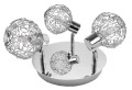 LAMPAMI - lampa plafon srebrny, lampa sufitowa srebrna, lampa kuchenna
