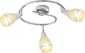 LAMPAMI - lampa do salonu srebrna, lampa sufitowa srebrna, lampa kuchenna