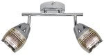 Lampa sufitowa na korytarz MILTON 2XE14 10W CHROM 