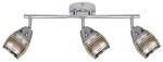 Lampa sufitowa na korytarz MILTON 3XE14 10W CHROM 
