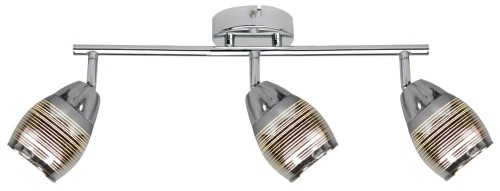 LAMPAMI - lampa listwa srebrna, lampa sufitowa srebrna, lampa kuchenna
