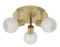 LAMPAMI - lampa plafon złota, lampa sufitowa złota, lampa kuchenna