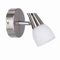 LAMPAMI - lampa srebrna, lampa na ścianę srebrna, kinkiet nowoczesny