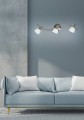 LAMPAMI - lampa listwa srebrna, lampa sufitowa srebrna, lampa kuchenna