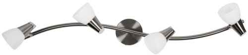 LAMPAMI - lampa listwa srebrna, lampa sufitowa srebrna, lampa kuchenna