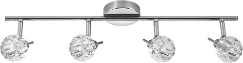 LAMPAMI - lampa listwa srebrna, lampa sufitowa srebrna, lampa kuchenna