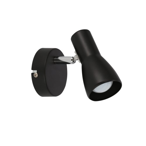 LAMPAMI - kinkiet nowoczesny, kinkiet do salonu, kinkiet czarny, kinkiet do sypialni