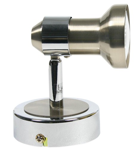 LAMPAMI - kinkiet nowoczesny, kinkiet do salonu, kinkiet srebrny, kinkiet do sypialni