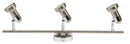 LAMPAMI - lampa kuchenna, lampa do salonu, plafon srebrny, lampa korytarz