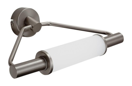 LAMPAMI - kinkiet nowoczesny, kinkiet do salonu, kinkiet srebrny, kinkiet do sypialni