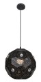 LAMPAMI - czarna lampa wisząca, czarny żyrandol nowoczesny, żyrandol czarny