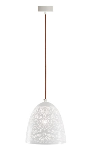LAMPAMI - biała lampa wisząca, biały żyrandol nowoczesny, żyrandol biały