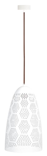 LAMPAMI - biała lampa wisząca, biały żyrandol nowoczesny, żyrandol biały