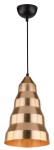 Złota lampa industrialna wisząca 130 cm 1xE27 40W VESUVIO