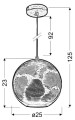 LAMPAMI - lampa wisząca szkic