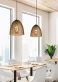 LAMPAMI - lampa złoty, lampa nad stół, złota lampa wisząca, lampa do kuchni
