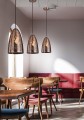 LAMPAMI - lampa miedziana, lampa nad stół, miedziana lampa wisząca, lampa do kuchni