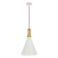 LAMPAMI - lampa sufitowa biała, lampa nad stół, biała lampa wisząca, lampa do kuchni