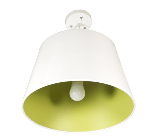 LAMPAMI - biała lampa wisząca, biały żyrandol nowoczesny, żyrandol biały