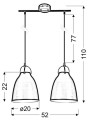 LAMPAMI - lampa nowoczesna szkic