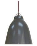 Nowoczesna lampa nad stół wisząca szara 1xE27 60W PENSILVANIA 1 25