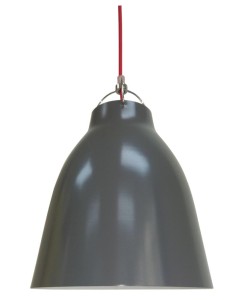 Nowoczesna lampa nad stół wisząca szara 1xE27 60W PENSILVANIA 1 25