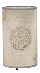 Lampka stojąca PERLA 1xE14 40W 15X15X25 BEŻ 