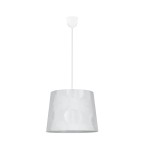 Lampa sufitowa wisząca biała 1xE27 60W WINTER 30 