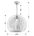 LAMPAMI - lampa dziecięca szkic