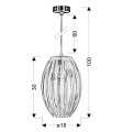 LAMPAMI - lampa dziecięca szkic