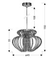LAMPAMI - lampa dziecięca szkic