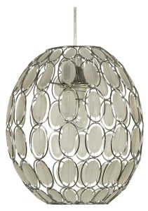 Lampa wisząca kryształki 1xE27 40W SELMA Transparentny + LINKA 85-10523