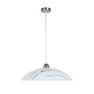 Pojedyncza lampa wisząca 1xE27 60W BRAGA 40